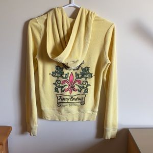 Juicy Couture Yellow Hoodie